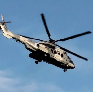 el Helicóptero Cougar del Ejército Mexicano 