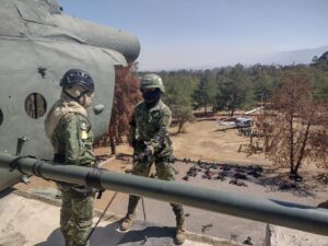 Entrenamiento de Rappel en el Ejército Mexicano