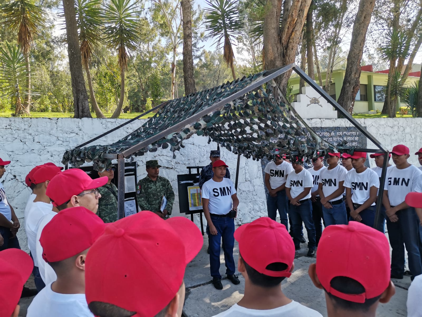 Actividades que realiza el Servicio Militar Nacional Mexicano